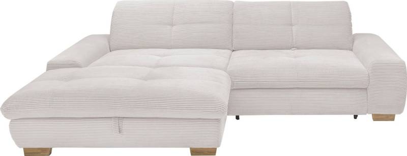 set one by Musterring Ecksofa SO 1200 inkl. Sitztiefen- & Rückenverstellung für hohen Sitzkomfort, wahlweise mit Bettfunktion und Stauraum, L-Form, auch in Cord Bezug von set one by Musterring