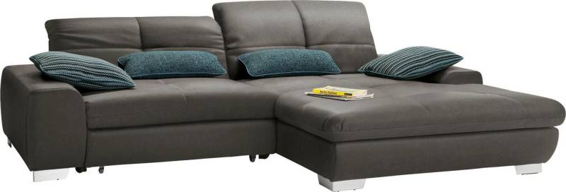 set one by Musterring Ecksofa SO 1200 inkl. Sitztiefen- & Rückenverstellung für hohen Sitzkomfort, wahlweise mit Bettfunktion und Stauraum, L-Form, auch in Cord Bezug von set one by Musterring