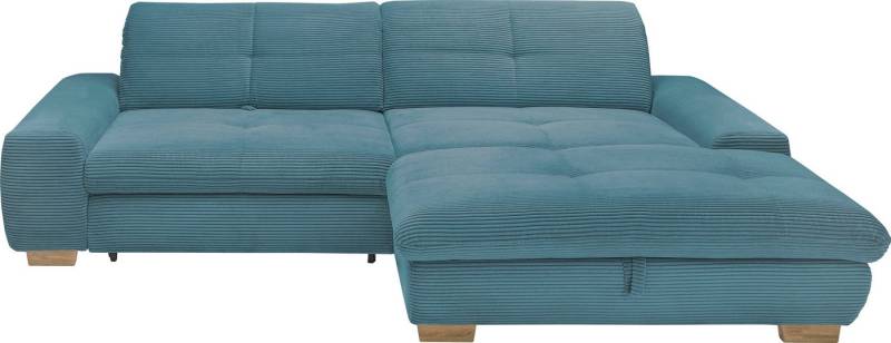 set one by Musterring Ecksofa SO 1200 inkl. Sitztiefen- & Rückenverstellung für hohen Sitzkomfort, wahlweise mit Bettfunktion und Stauraum, L-Form, auch in Cord Bezug von set one by Musterring