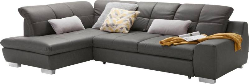 set one by Musterring Ecksofa SO 1200 inkl. Sitztiefen- & Rückenverstellung für hohen Sitzkomfort, wahlweise mit Bettfunktion, L-Form von set one by Musterring