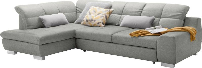 set one by Musterring Ecksofa SO 1200 inkl. Sitztiefen- & Rückenverstellung für hohen Sitzkomfort, wahlweise mit Bettfunktion, L-Form von set one by Musterring