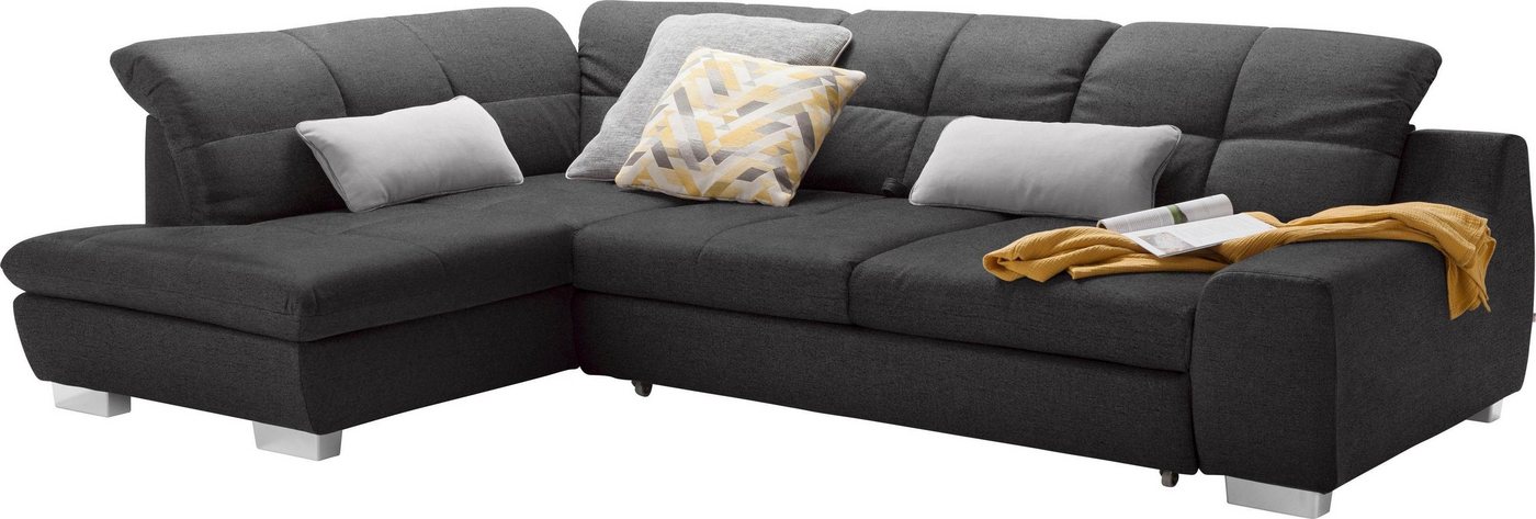set one by Musterring Ecksofa SO 1200 inkl. Sitztiefen- & Rückenverstellung für hohen Sitzkomfort, wahlweise mit Bettfunktion, L-Form set one by Musterring Ecksofa SO 1200 inkl. Sitztiefen- & Rückenverstellung für hohen Sitzkomfort, wahlweise mit Bettfunktion, L-Form von set one by Musterring