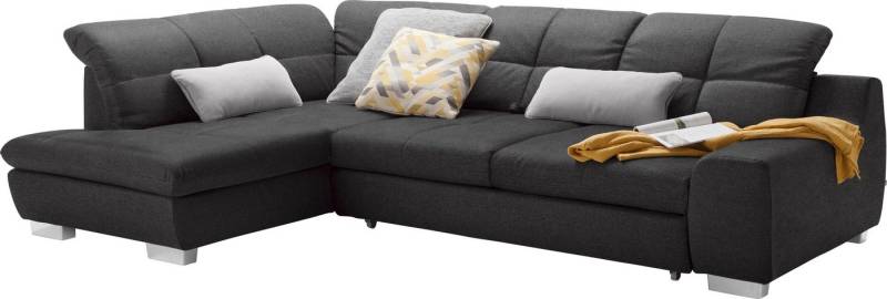 set one by Musterring Ecksofa SO 1200 inkl. Sitztiefen- & Rückenverstellung für hohen Sitzkomfort, wahlweise mit Bettfunktion, L-Form von set one by Musterring
