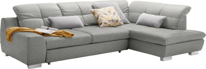 set one by Musterring Ecksofa SO 1200 inkl. Sitztiefen- & Rückenverstellung für hohen Sitzkomfort, wahlweise mit Bettfunktion, L-Form von set one by Musterring