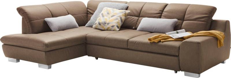 set one by Musterring Ecksofa SO 1200 inkl. Sitztiefen- & Rückenverstellung für hohen Sitzkomfort, wahlweise mit Bettfunktion, L-Form von set one by Musterring