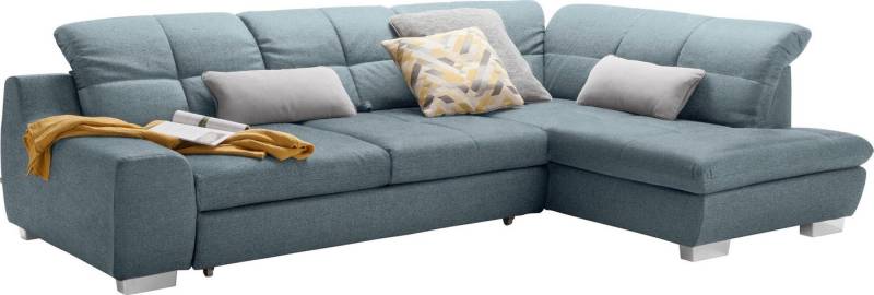 set one by Musterring Ecksofa SO 1200 inkl. Sitztiefen- & Rückenverstellung für hohen Sitzkomfort, wahlweise mit Bettfunktion, L-Form von set one by Musterring