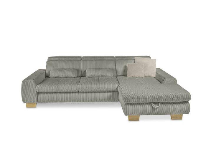 set one by Musterring Ecksofa SO 3400, 2 Teile, grau, Sitzhöhe 47 cm-Kopfteilverstellung-Bettfunktion -Stauraum im Longchair, Cord lind set one by Musterring Ecksofa SO 3400, 2 Teile, grau, Sitzhöhe 47 cm-Kopfteilverstellung-Bettfunktion -Stauraum im Longchair, Cord lind von set-one-by-Musterring