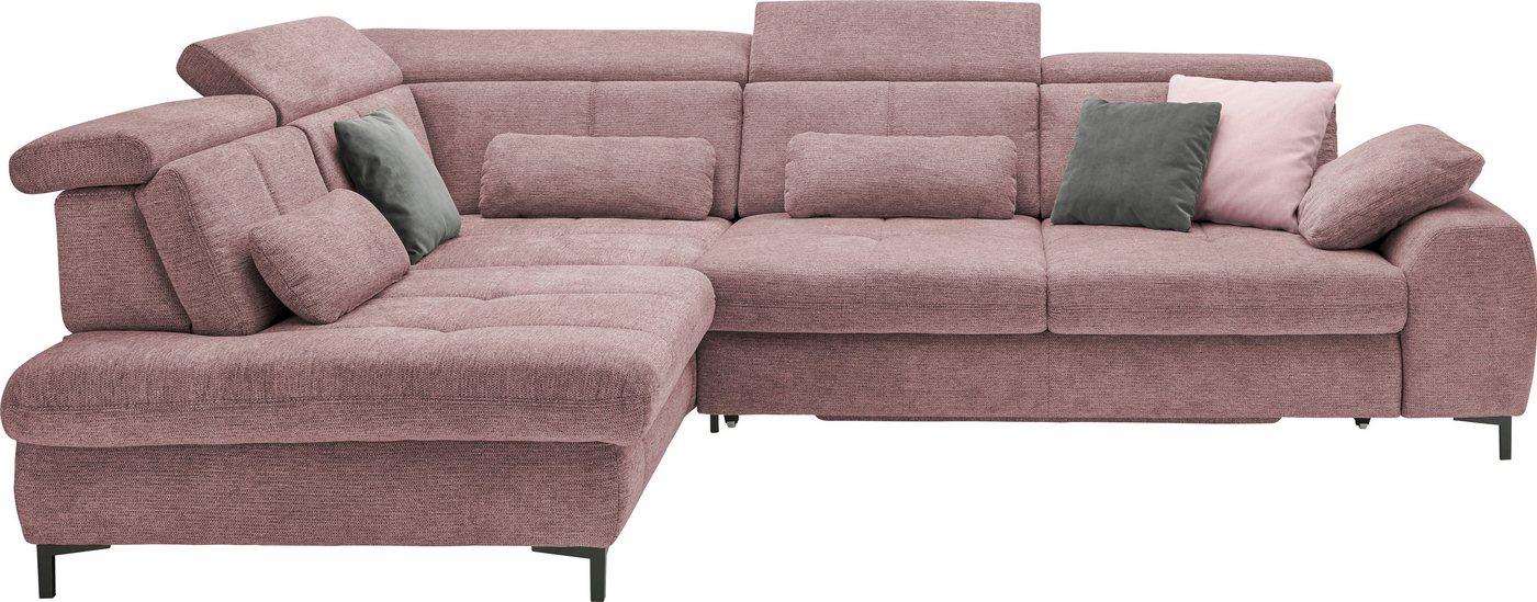 set one by Musterring Ecksofa SO 3400, Komfortsitzhöhe 47cm oder 49cm, inkl. Sitztiefenverstellung, verschiedene Funktionen, Kaltschaumpolsterung, Stellmaße 220 x 317 cm set one by Musterring Ecksofa SO 3400, Komfortsitzhöhe 47cm oder 49cm, inkl. Sitztiefenverstellung, verschiedene Funktionen, Kaltschaumpolsterung, Stellmaße 220 x 317 cm von set one by Musterring