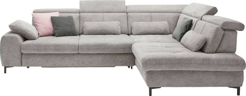 set one by Musterring Ecksofa SO 3400, verschiedene Funktionen, Kaltschaumpolsterung, Stellmaße 220 x 317 cm von set one by Musterring