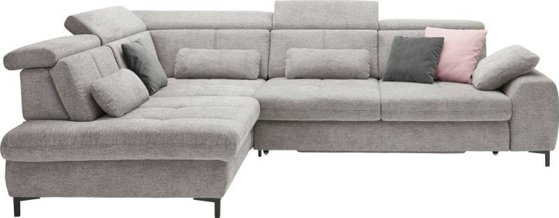 set one by Musterring Ecksofa SO 3400, verschiedene Funktionen, Kaltschaumpolsterung, Stellmaße 220 x 317 cm von set one by Musterring