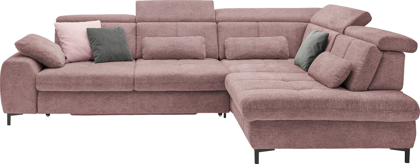 set one by Musterring Ecksofa SO 3400, Komfortsitzhöhe 47cm oder 49cm, inkl. Sitztiefenverstellung, verschiedene Funktionen, Kaltschaumpolsterung, Stellmaße 220 x 317 cm set one by Musterring Ecksofa SO 3400, Komfortsitzhöhe 47cm oder 49cm, inkl. Sitztiefenverstellung, verschiedene Funktionen, Kaltschaumpolsterung, Stellmaße 220 x 317 cm von set one by Musterring