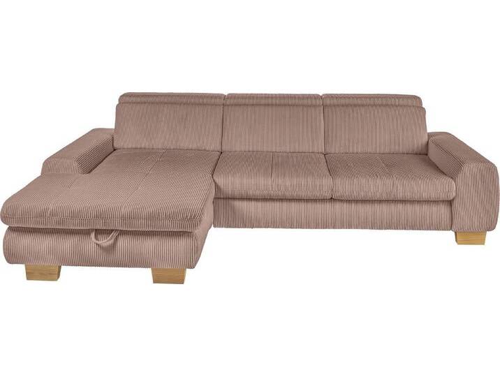 set one by Musterring Ecksofa SO 3400 Sitzhöhe 47cm oder 49cm, Sitztiefe verstellbar, B/T: 307/195cm, whlw. mit Funktion, Kaltschaum, in Cord, natur, Sitzhöhe 47 set one by Musterring Ecksofa SO 3400 Sitzhöhe 47cm oder 49cm, Sitztiefe verstellbar, B/T: 307/195cm, whlw. mit Funktion, Kaltschaum, in Cord, natur, Sitzhöhe 47 von set-one-by-Musterring