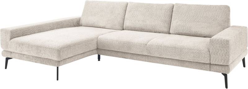set one by Musterring Ecksofa SO 3600 optimaler Sitzkomfort in Federkern o. Kaltschaum, 2 Sitzhöhen, Sitzhöhe 44 cm, Kaltschaum, B 293 x T 180 cm, Kama sand von set one by Musterring