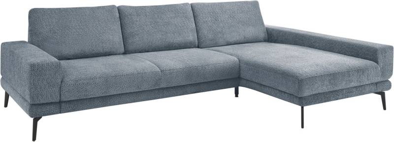set one by Musterring Ecksofa SO 3600 optimaler Sitzkomfort in Federkern o. Kaltschaum, 2 Sitzhöhen, Sitzhöhe 42 cm, Federkern, B 293 x T 180 cm, Kama blue von set one by Musterring