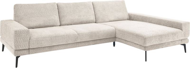 set one by Musterring Ecksofa SO 3600 optimaler Sitzkomfort in Federkern o. Kaltschaum, 2 Sitzhöhen, Sitzhöhe 44 cm, Federkern, B 293 x T 180 cm, Kama sand von set one by Musterring