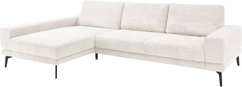 set one by Musterring Ecksofa SO 3600 optimaler Sitzkomfort in Federkern o. Kaltschaum, 2 Sitzhöhen, Sitzhöhe 42 cm, Federkern, B 293 x T 180 cm, Kama natur von set one by Musterring
