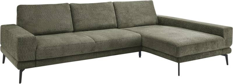 set one by Musterring Ecksofa SO 3600 optimaler Sitzkomfort in Federkern o. Kaltschaum, 2 Sitzhöhen, Sitzhöhe 42 cm, Kaltschaum, B 293 x T 180 cm, Kama olive von set one by Musterring