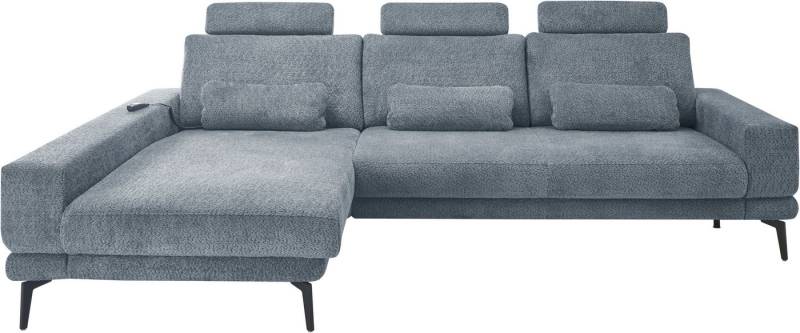 set one by Musterring Ecksofa SO 3600, inkl motor. Sitztiefenverstellung, Kopfstützen, Nierenkissen, Sitzhöhe 42 cm, Federkern, Breite 293 x Tiefe 180 cm, Kama blue set one by Musterring Ecksofa SO 3600, inkl motor. Sitztiefenverstellung, Kopfstützen, Nierenkissen, Sitzhöhe 42 cm, Federkern, Breite 293 x Tiefe 180 cm, Kama blue von set one by Musterring