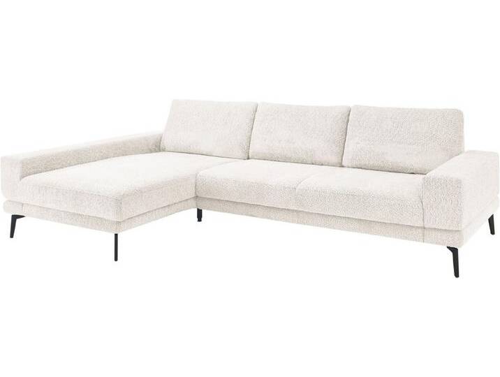 set one by Musterring Ecksofa SO 3600 optimaler Sitzkomfort in Federkern o. Kaltschaum, 2 Sitzhöhen, Sitzhöhe 42 cm, Kaltschaum, B 293 x T 180 cm, Kama natur von set-one-by-Musterring
