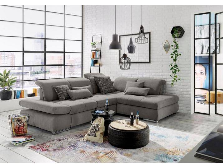 set one by Musterring Ecksofa SO 4100 mit komfortablen Federkern und Kopfteilverstellung, L-Form, braun von set-one-by-Musterring