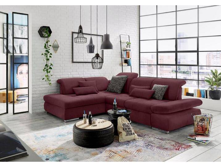 set one by Musterring Ecksofa SO 4100 mit komfortablen Federkern und Kopfteilverstellung, wahlweise mit Bettfunktion und Sitztiefenverstellung, L-Form von set-one-by-Musterring