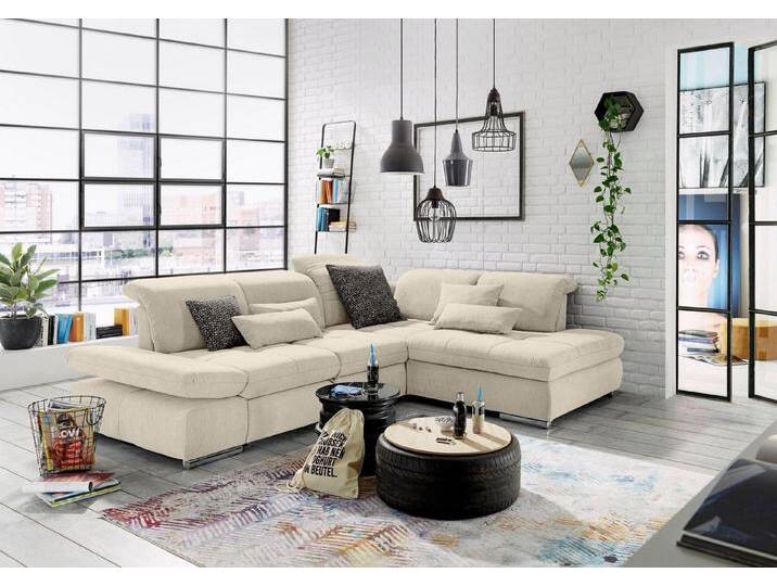 set one by Musterring Ecksofa SO 4100 mit komfortablen Federkern und Kopfteilverstellung, wahlweise mit Bettfunktion und Sitztiefenverstellung, L-Form von set-one-by-Musterring