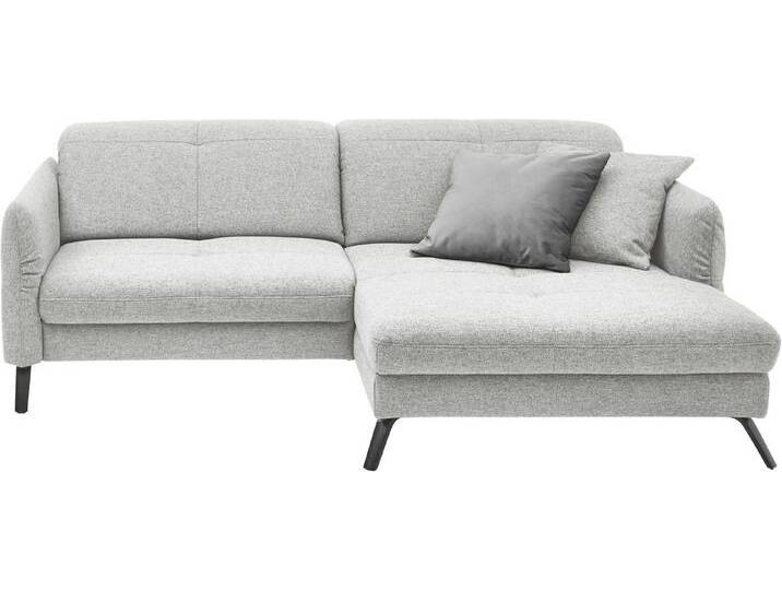 set one by Musterring Ecksofa SO 4400 V, Fuß schwarz, silberfarben, mit Armteilverstellung-ohne Kopfteilverstellung-ohne Sitting-Bett motorisch von set-one-by-Musterring