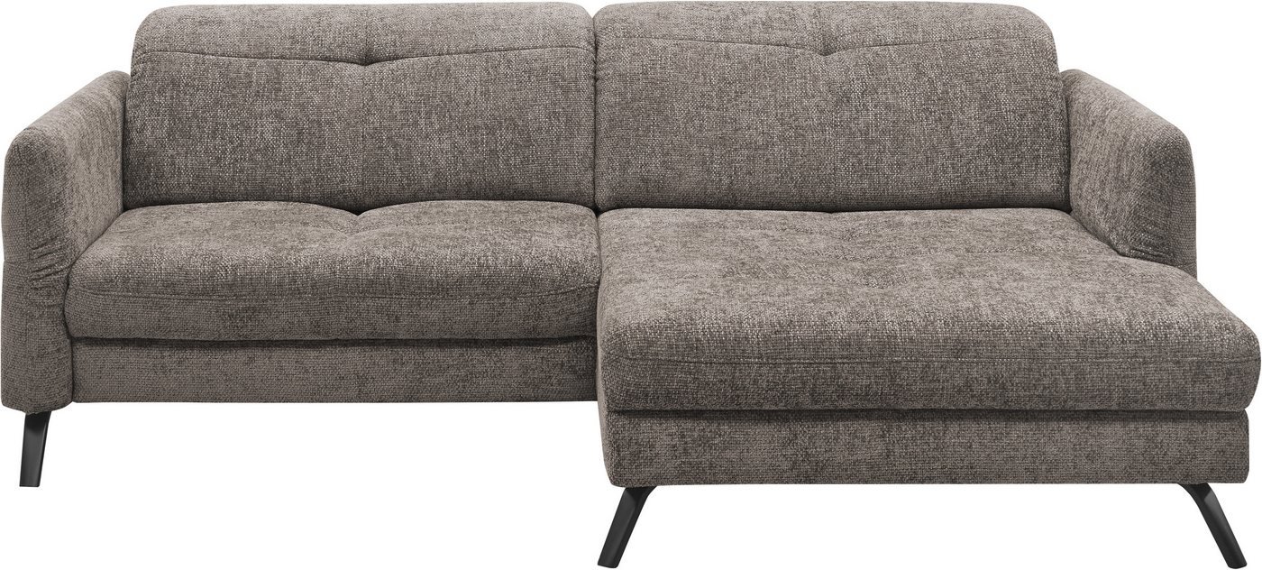 set one by Musterring Ecksofa SO 4400 V, wahlweise mit motorischer Bettfunktion & Kopfverstellung, Fuß schwarz set one by Musterring Ecksofa SO 4400 V, wahlweise mit motorischer Bettfunktion & Kopfverstellung, Fuß schwarz von set one by Musterring