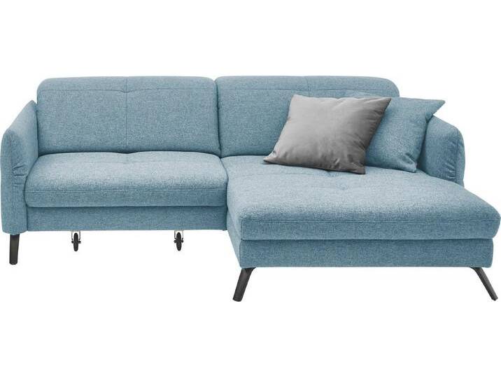 set one by Musterring Ecksofa SO 4400 V, wahlweise mit motorischer Bettfunktion & Kopfverstellung, Fuß schwarz von set-one-by-Musterring