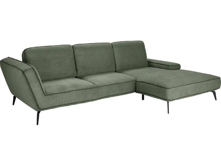 set one by Musterring Ecksofa SO 4500, Füße schwarz matt, inkl Schwenkrückenfunktion, Cord, L-Form, grün set one by Musterring Ecksofa SO 4500, Füße schwarz matt, inkl Schwenkrückenfunktion, Cord, L-Form, grün von set-one-by-Musterring