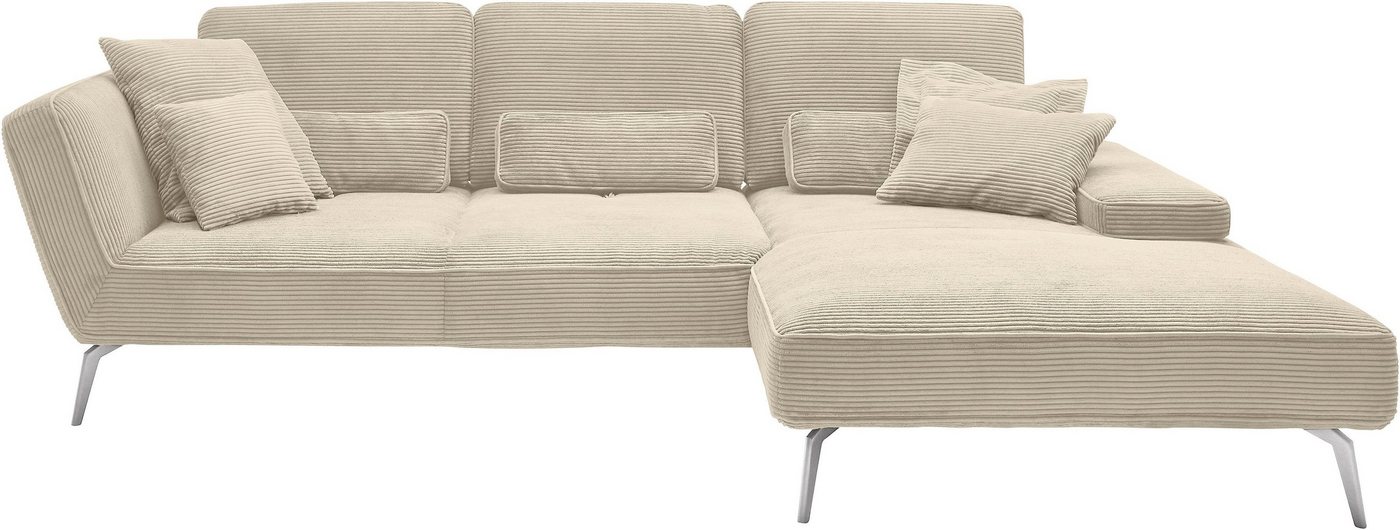 set one by Musterring Ecksofa SO 4500, inkl Schwenkrückenfunktion, wahlweise mit Kopfstütze von set one by Musterring