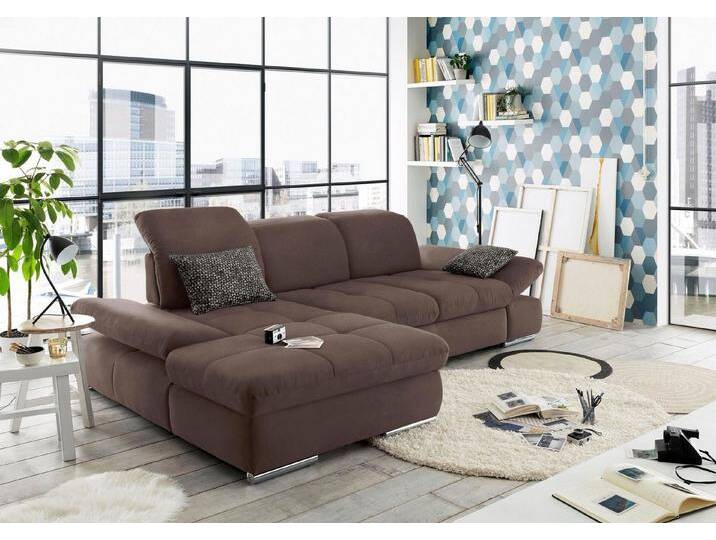 set one by Musterring Ecksofa SO4100 V, mit verstellbaren Kopfteilen, Cord-Bezug, braun set one by Musterring Ecksofa SO4100 V, mit verstellbaren Kopfteilen, Cord-Bezug, braun von set-one-by-Musterring