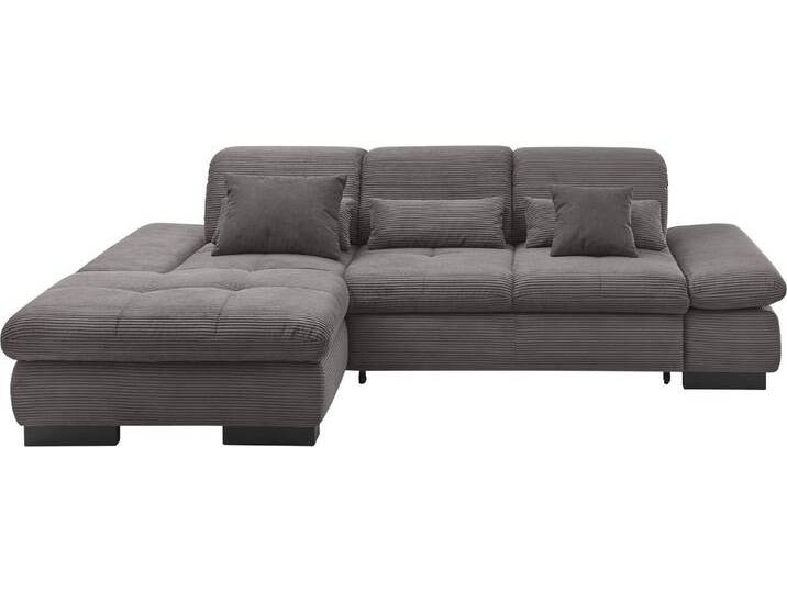 set one by Musterring Ecksofa SO4100 V, mit verstellbaren Kopfteilen, Cord-Bezug, grau set one by Musterring Ecksofa SO4100 V, mit verstellbaren Kopfteilen, Cord-Bezug, grau von set-one-by-Musterring