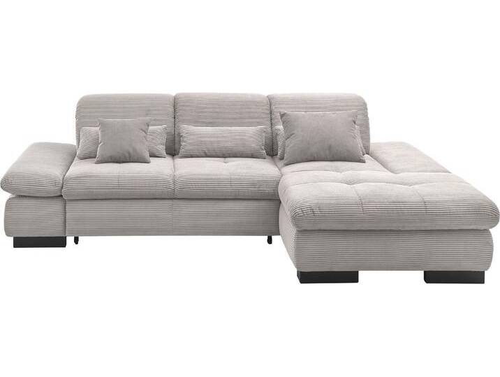 set one by Musterring Ecksofa SO4100 V, mit verstellbaren Kopfteilen, Cord-Bezug, grau set one by Musterring Ecksofa SO4100 V, mit verstellbaren Kopfteilen, Cord-Bezug, grau von set-one-by-Musterring