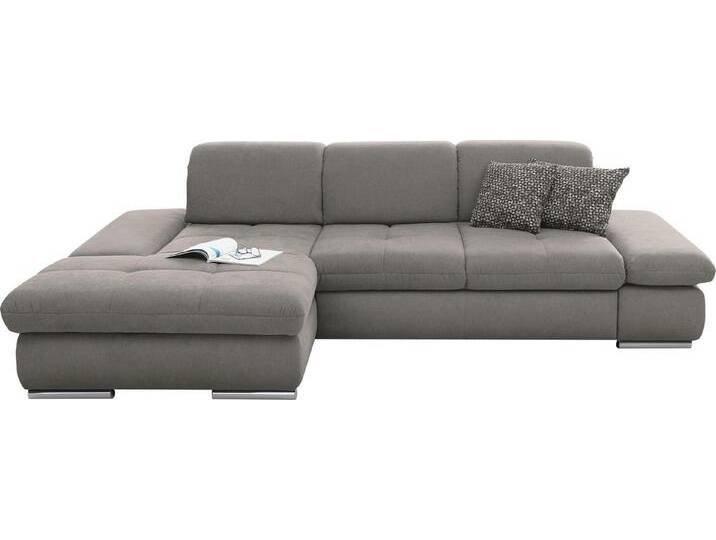 set one by Musterring Ecksofa SO4100 V, mit verstellbaren Kopfteilen, wahlweise mit Funktionen, Cord-Bezug von set-one-by-Musterring