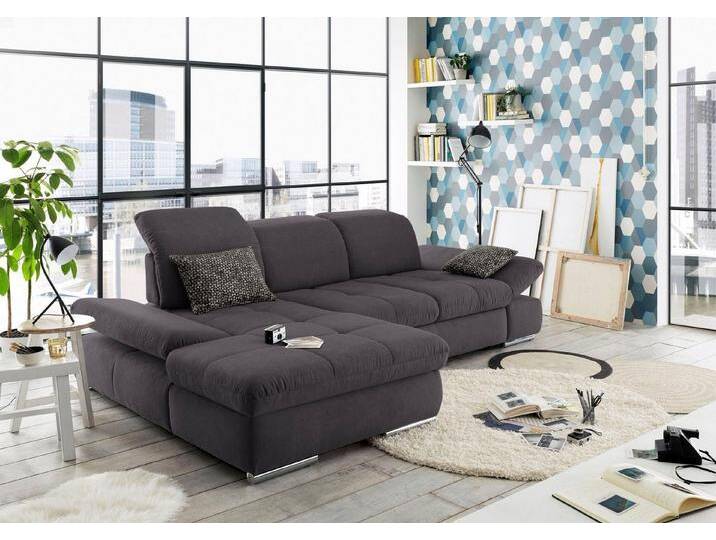 set one by Musterring Ecksofa SO4100 V, mit verstellbaren Kopfteilen, wahlweise mit Funktionen, Cord-Bezug von set-one-by-Musterring