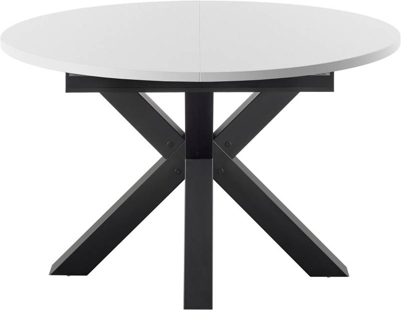 set one by Musterring Esstisch New Atlanta, mit runder Platte, ausziehbar, Stern-Fuß, Maße Ø130cm (170x130cm) von set one by Musterring