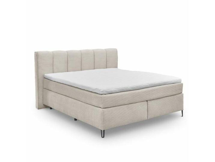 set one by Musterring Fairfield Boxspringbett Bezug in Ribcord und Kopfteil mit senkrechter Keder - Ribcord Zoom cream , 160 x 200 , ohne Zusatzausstattung set one by Musterring Fairfield Boxspringbett Bezug in Ribcord und Kopfteil mit senkrechter Keder - Ribcord Zoom cream , 160 x 200 , ohne Zusatzausstattung von set-one-by-Musterring