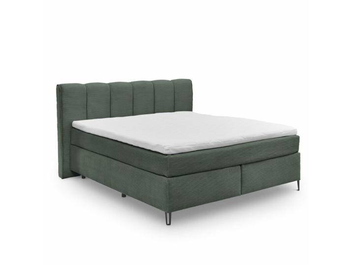 set one by Musterring Fairfield Boxspringbett Bezug in Ribcord und Kopfteil mit senkrechter Keder - Ribcord Zoom winter moss , 180 x 200 , inkl. Kissen set one by Musterring Fairfield Boxspringbett Bezug in Ribcord und Kopfteil mit senkrechter Keder - Ribcord Zoom winter moss , 180 x 200 , inkl. Kissen von set-one-by-Musterring