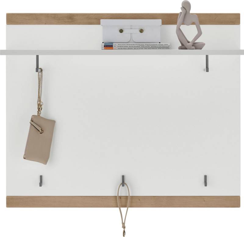 set one by Musterring Garderobenpaneel Lancaster Dielen (1 St), Inklusive Kleiderstangen und Haken, zwei Farben, B 100 x H 83 cm von set one by Musterring