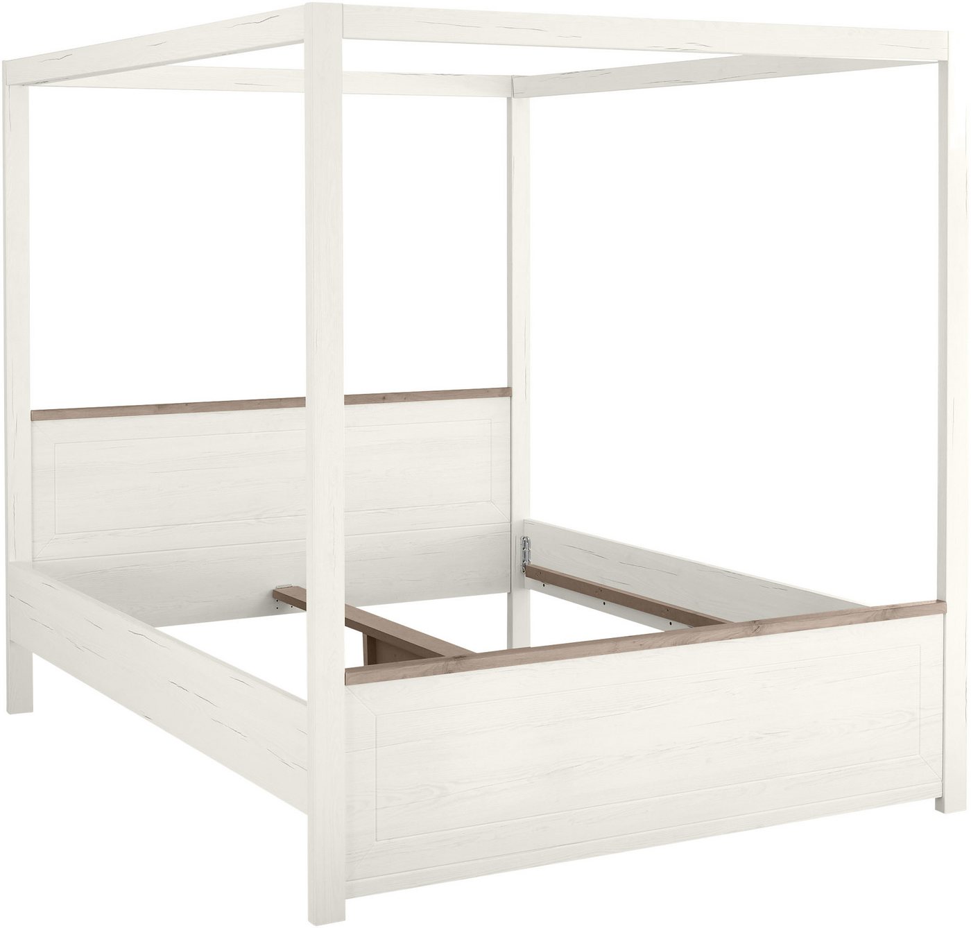 set one by Musterring Himmelbett York Schlafen (1-tlg), Liegefläche 180 x 200 cm, drei Farbausführungen, Landhausstil von set one by Musterring