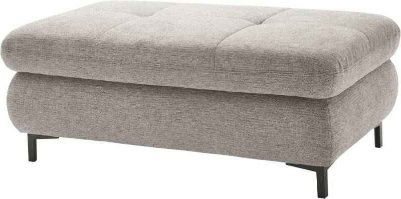set one by Musterring Hocker SO 3400, Metallfuß schwarz, verschiedene Farben, Aufklappfunktion, B129 x T64cm von set one by Musterring