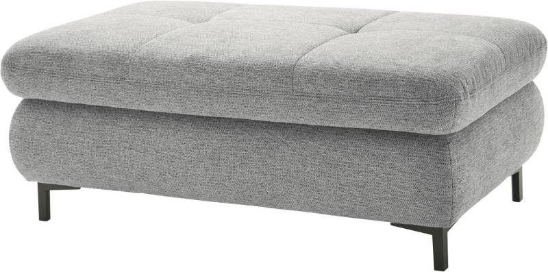 set one by Musterring Hocker SO 3400, Metallfuß schwarz, verschiedene Farben, Aufklappfunktion, B129 x T64cm von set one by Musterring