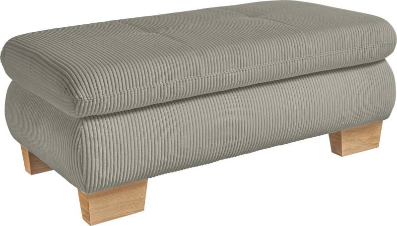 set one by Musterring Hocker SO 3400, Metallfuß schwarz, verschiedene Farben, Aufklappfunktion, B129 x T64cm von set one by Musterring