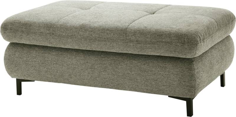 set one by Musterring Hocker SO 3400, Metallfuß schwarz, verschiedene Farben, Aufklappfunktion, B129 x T64cm von set one by Musterring