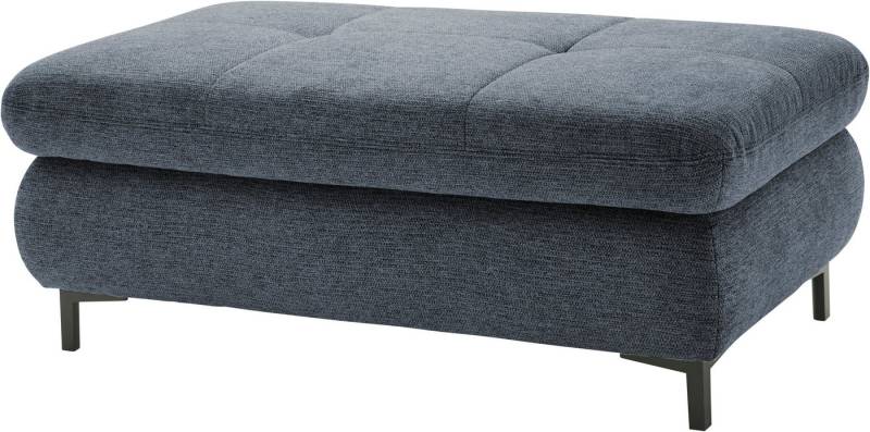 set one by Musterring Hocker SO 3400, Metallfuß schwarz, verschiedene Farben, Aufklappfunktion, B129 x T64cm von set one by Musterring