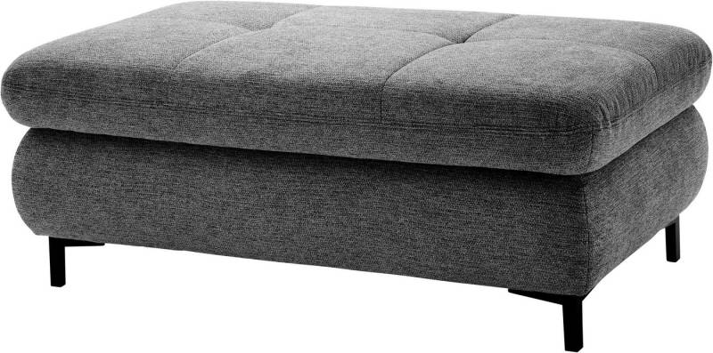 set one by Musterring Hocker SO 3400, Metallfuß schwarz, verschiedene Farben, Aufklappfunktion, B129 x T64cm von set one by Musterring