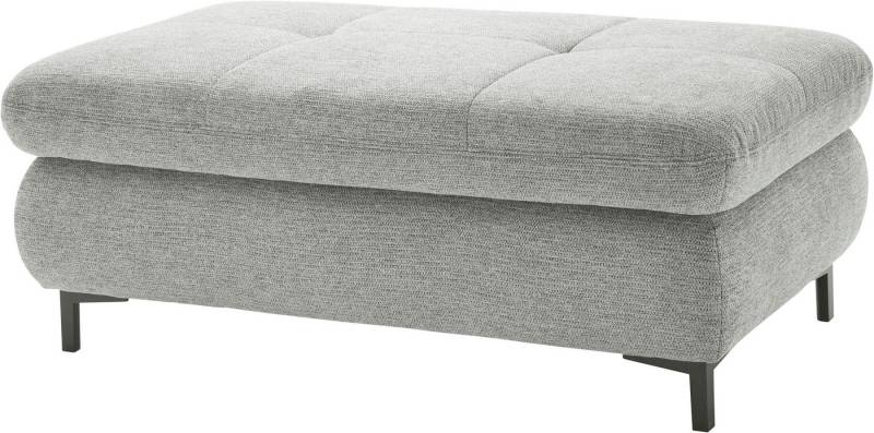 set one by Musterring Hocker SO 3400, Metallfuß schwarz, verschiedene Farben, Aufklappfunktion, B129 x T64cm von set one by Musterring