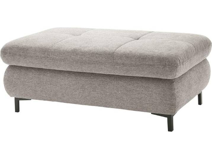 set one by Musterring Hocker SO 3400, Metallfuß schwarz, verschiedene Farben, Aufklappfunktion, B129 x T64cm von set-one-by-Musterring