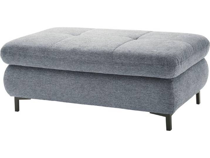 set one by Musterring Hocker SO 3400, Metallfuß schwarz, verschiedene Farben, Aufklappfunktion, B129 x T64cm von set-one-by-Musterring